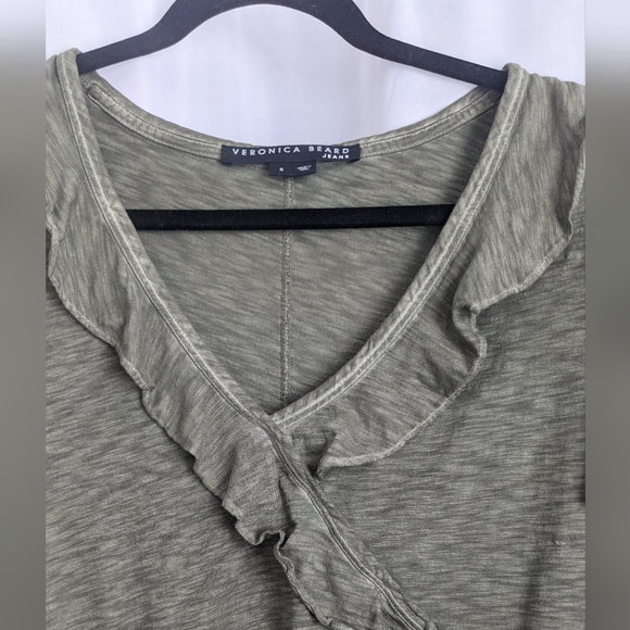Veronica Beard ruffle shirt - Picture 3 of 4